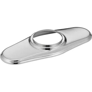 Delta RP72711SS Delta Cassidy One-Hole Stainless 4in Escutcheon with Gasket for 597LF-MPU Series and 598LF-MPU Series Single-Handle Bathroom Faucets - RP72711SS