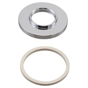 Delta RP73161 Delta Trinsic Handle Base and Gasket Assembly for T2759, T4759, T2758, and T4758 Roman Tub Trims, Chrome - RP73161