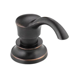 Delta RP71543RB Delta Cassidy Venetian Bronze Soap/Lotion Dispenser with Refill Funnel, 13oz Capacity, 2-1/2in Deck Thickness - RP71543RB