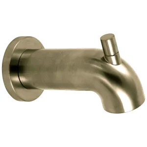 Delta RP73371CZ Delta Trinsic Champagne Bronze Tub Spout with Pull-Up Diverter for Monitor 17 Series T17459 Tub and Shower Trim, Wall-Mount Installation - RP73371CZ