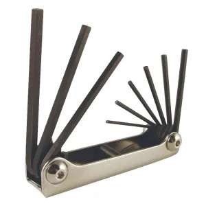 Malco W19 Malco W19 Allen Wrench Set, Small Pocket Folding Hex Keys (9 Piece)
