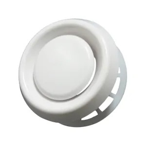 Deflecto TFG4 Deflecto TFG4 Round Adjustable Ceiling Diffuser, 4
