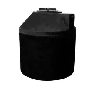 Norwesco Fluid 40702 Norwesco 40702 305-Gallon Vertical Water Storage Tank, Black