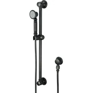 Pioneer 6AM400-TB Pioneer Americana Single-Function Handheld Shower Set with 25-1/4in Slide Bar, Round, 2.5 GPM, ADA-Compliant, Tuscany Bronze - 6AM400-TB