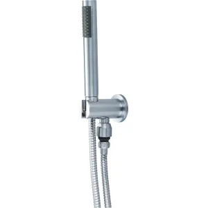 Pioneer 6MT410-SS Pioneer Motegi 1.75 GPM Single-Spray Function Handheld Shower Set with 60in Flex Hose, Wall-Mount, WaterSense, Stainless Steel- 6MT410-SS