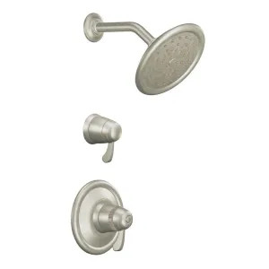 Moen TS3400BN Moen ExactTemp Two-Handle Thermostatic Shower Faucet with 7