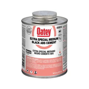 Oatey 30918 Oatey 30918 Extra Special Medium Black ABS Cement, Pint