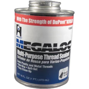 Oatey  Hercules Megaloc Multi-Purpose Thread Sealant, Pint
