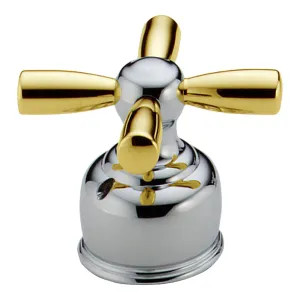 Delta H66CB Delta H66CB Delta Two Metal Cross Handle Kit