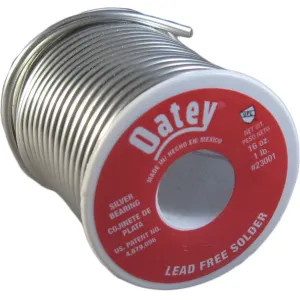 Oatey 23001 Oatey 23001 1-Pound Silver Wire Solder