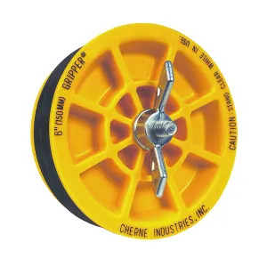 Oatey 270-261 Cherne 270261 End-of-Pipe Gripper Plug, 6