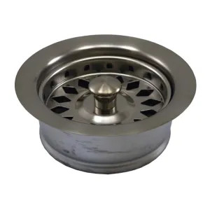 Jones Stephens B03408 Jones Stephens B03408 Brushed Nickel Garbage Disposal Flange