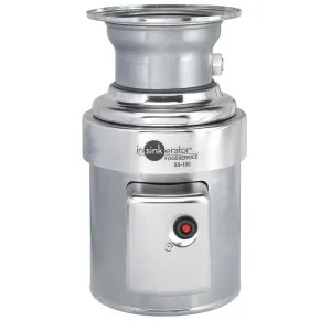 Insinkerator SS-100-28 InSinkErator SS-100-28 1HP Small Capacity Food Service Garbage Disposal