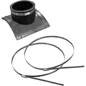 Commodity  EZ Tap Saddle Wye with Clamps 6-12x4