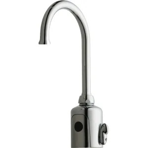 Chicago Faucet 116.429.AB.1 Chicago Faucets 116.429.AB.1 HyTronic Gooseneck Sink Faucet with Dual Beam Infrared Sensor