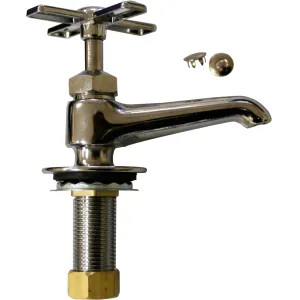 Jones Stephens F39001 Jones Stephens F39001 Basin Faucet w/ Aerator, Cross Handle, Chrome