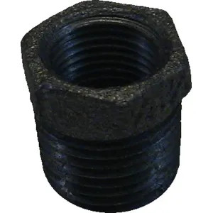 Commodity Black Iron Bushing, 1/2