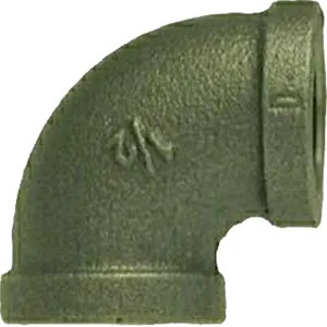 Commodity Black Iron 90-Degree Elbow, 1/4