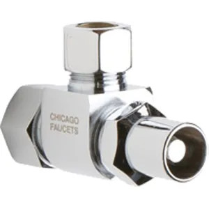Chicago Faucet STC-32-00-AB Chicago Faucets STC-32-00-AB Angle Stop Compression Valve with Loose Key Handle