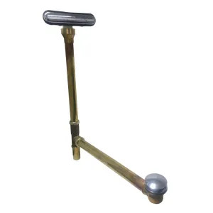 Kohler 7271-CP Kohler Clearflo Overflow Bath Drain, Solid Brass - Polished Chrome (K-7271-CP)