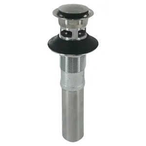 Kohler 7124-A-BN Kohler K-7124-A-BN Clicker Drain with Overflow, Vibrant Brushed Nickel
