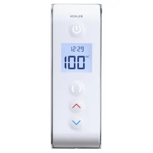 Kohler 527-0 Kohler K-527-0 White DTV Prompt Digital Shower Interface, Low Profile