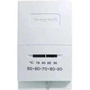 Honeywell T822L1000 Honeywell Non-Programmable Mercury-Free for Cooling Only, White -T822L1000