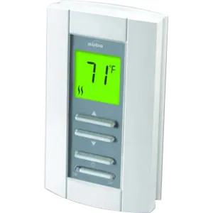 Honeywell TH114-AF-GA Honeywell TH114 Series, 240V Line-Volt Electronic Thermostat for Electric Floor Heating Applications, White - TH114-AF-GA