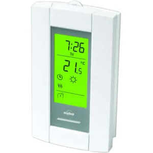 Honeywell TH115-AF-GA Honeywell 120V/240V, Hardwired Floor Vertical Heating Thermostat with GFCI and EGFPD Test Light, White -  TH115-AF-GA