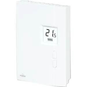 Honeywell TH401 Honeywell 120/240V, 16.7 Amps, TRIAC Switch, Hardwired, Vertical Mounting, White, Line Volt, Electric Manual Thermostat - TH401 