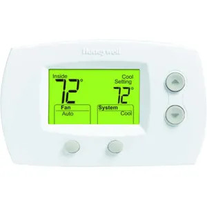 Honeywell TH5220D1029 Honeywell Non-Programmable Heating and Cooling Digital Thermostat - TH5220D1029