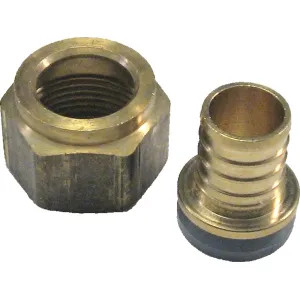 Commodity  3/4 Inch PEX Female Swivel Adapter, Brass Construction