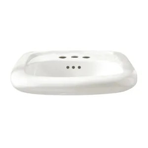 American Standard 0955.001EC.020 American Standard 0955.001EC.020 Murro Wall Mounted Sink - White, One Hole