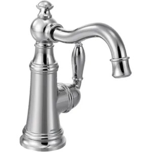 Moen S62101 Moen Weymouth Single Handle High Arc Bar/Prep Faucet, Chrome - S62101