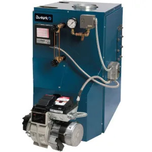Dunkirk ESC518531100403 Dunkirk ESC-5185S ESC IV Oil Steam Boiler w/ Beckett Burner, 259 MBH In, 216 MBH Out - ESC518531100403