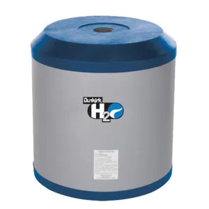 Dunkirk H2OBT802WCDK Dunkirk H2O Hydronic Buffer Tanks with 80 Gallon Capacity , Customizable 2-Inch NPT Connection, and with a Coil in Stainless Steel - H2OBT802WCDK