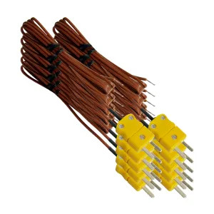 Uei ATT29APACK UEi 10-Pack 36in K-Type Fluoroplastic-Coated Temperature Probe, FDA Approved - ATT29APACK
