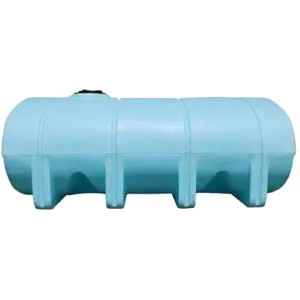 Norwesco Fluid 40131 Norwesco 40131 1025 Gallon Horizontal Leg Tank Blue