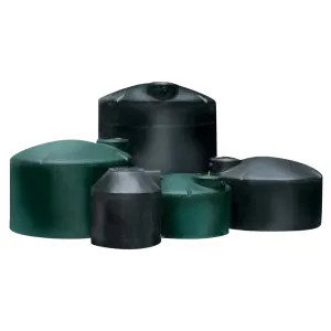 Norwesco Fluid 43101 Norwesco 43101 500 Gallon Vertical Tank Black