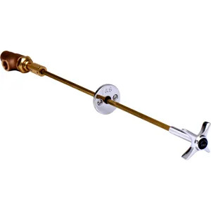 T&S Brass BL-4720-01 T&S BRASS BL-4720-01 REMOTE CONTROL VALVE FOR GASES, 4-ARM HANDLE, 3/8