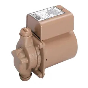 Taco 003-BC4-PNP Taco Plumb n' Plug 1-Phase Wet Rotor Circulator Pump with Analog Timer, 1/40 HP, 7 GPM, 115V, Bronze, 1/2