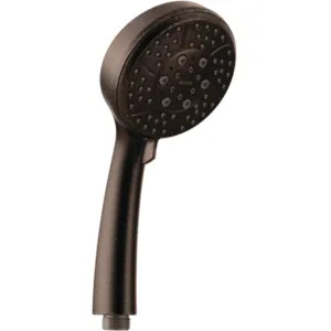 Moen 164928ORB Moen 4in Four-Function Handheld Shower for 3669 Slide Bar Handshower, Round, Eco-Performance, 1.75 GPM, WaterSense, Oil Rubbed Bronze - 164928ORB