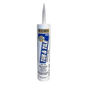 Commodity  Tub & Tile Caulk Clear 10 Ounce