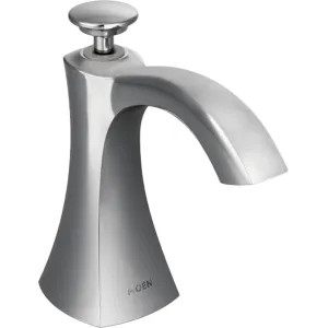 Moen S3948C Moen Transitional Soap Dispenser, 18oz Refillable, Chrome - S3948C