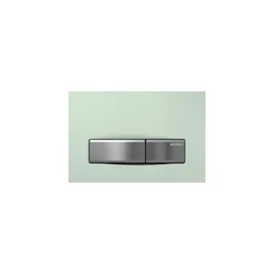 Geberit 115.788.SE.5 Geberit 115.788.SE.5 Green Satin Glass Actuator Plate For In Wall Tank