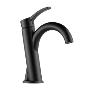 Brizo 65975LF-BL Brizo Odin One-Handle Deck-Mount Matte Black Bathroom Faucet with SmartTouchPlus, 1.5 GPM, Single-Hole, Less Drain - 65975LF-BL