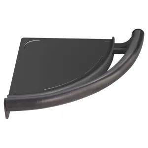 Delta 41516-RB Delta Decor Assist Contemporary Corner Shelf with Assist Bar, Venetian Bronze - 41516-RB