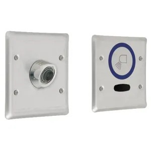 Delta 3000T4328ATR Delta 3000T4328ATR TECK Electronic Sensor Activated Wallmount Bathroom Trim - Mixed, Chrome