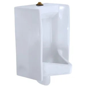 Toto UT447E#01 Toto UT447E Cotton White Commercial Washout High Efficiency Urinal, 0.5 GPF ADA