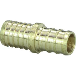 Commodity  3/4 Inch Pex by 3/4 Inch Poly Adapter Coupling, Brass Construction